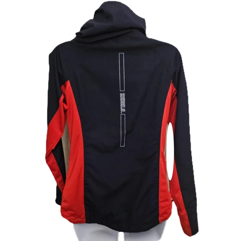 Colosseum Ole Miss Rebels Full-Zip Hooded Windbreaker - Picture 2 of 4